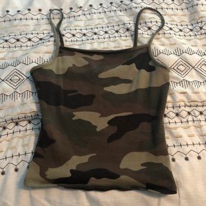 Camo tank top